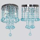 Ver imagem 1 de Kit 2 Luminárias De Acrílico Alto Brilho Para Sala De Estar