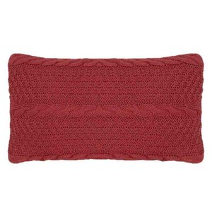 Almofada Tricot Frankie 30x50 Cm Terracota Buddemeyer