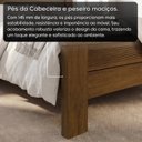 Ver imagem 7 de Cama Solteiro em MDF com Cabeceira Frisada 103x202cm Paolo