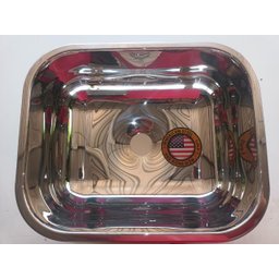 Cuba Pia Inox Industrial Lavanderia Aço 304 50x40x25 As - 3