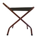 Ver imagem 6 de Suporte de Mala Alumínio Amadeirado com Encosto Preto Reforçado 100 Kg