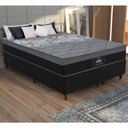 Ver imagem 1 de Cama Box Conjugado King com Colchão 193x65x203 New York Hf Gazin Cr35365 Preto
