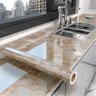 Adesivo Revestimento Vinilico Impermeavel Pedra Marmore Profundo 5m - 2
