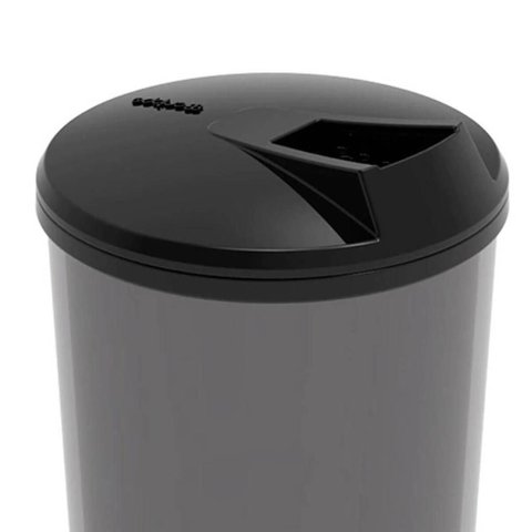 Kit 5 Porta Farofa Temperos Farinheiras com Tampa 400ml Fumê Recipientes de Condimentos