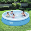 Ver imagem 4 de Piscina Inflável Fast Set 5377 Litros com Filtro Capa e Bomba Manual Bestway 110v