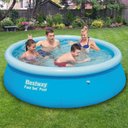 Ver imagem 2 de Piscina Inflável Fast Set 5377 Litros com Filtro Capa e Bomba Manual Bestway 110v