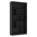 Ver imagem 2 de Estante para Quarto Artemis Espresso Móveis Preto/Onix