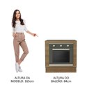 Ver imagem 5 de Balcão para Forno de Embutir 80 X 60 Cm com Tampo Rustic Glamy, Stella Madesa