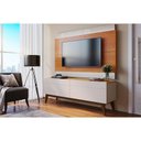 Ver mais imagens de Rack Bancada 2 Gavetas e Painel para Tv Classic 1.4 Off White Nature - Imcal
