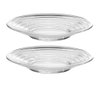 Jogo 2 Pratos Vidro Ondulado 17cm Cozinha Aino Aalto Iittala - 1