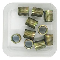 Rosca Postiça Bucha Roscada - M12x1,25 - M14x1,25 - 50 Peças - 1 Rosca Postiça Bucha Roscada - M12x1,25 - M14x1,25 - 50 Peças - 1
