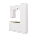 Ver imagem 4 de Conjunto para Banheiro Kappesberg Celeste 6 Peças Branco 170cm