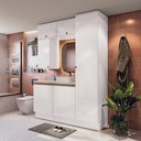 Ver imagem 1 de Conjunto para Banheiro Kappesberg Celeste 6 Peças Branco 170cm