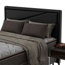 Ver imagem 2 de Cabeceira King Estofada Oxford Probel Corino