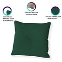 Ver imagem 3 de Capa para Almofada Quadrada Veludo 50x50cm - 7 Decor Verde Escuro
