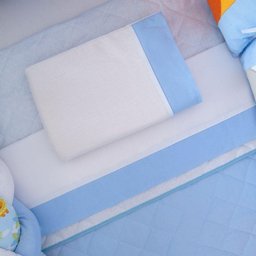 Kit para Berço Bebê Savana 13 Peças - Azul - 3