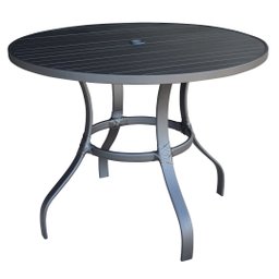 Mesa Ripada 1m Preta - 1