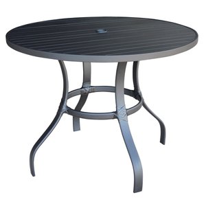 Mesa Ripada 1m Preta