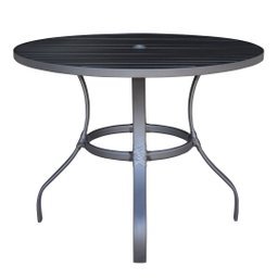 Mesa Ripada 1m Preta - 2