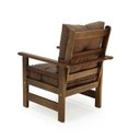 Ver imagem 6 de Conjunto Sofá Havaí 3 Lugares + 2 Poltronas de Madeira com Almofadas Confortáveis - Marrom