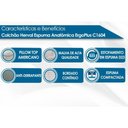 Ver imagem 3 de Colchão Queen Herval Espuma Compact AG 65 / ErgoPlus C1604 Pillow Top (158x198x25) - 