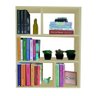 Estante de Parede Multiuso Decoração Livros Natural em Mdf [f031] - 1