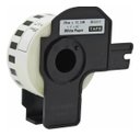 Ver imagem 1 de Rolo de Etiqueta Termica Compativel Brother Dk22211 - 29mmx15,24mts Continua Preto/branco