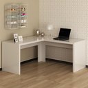 Ver imagem 1 de Mesa para Escritório Angular Me4116 Branco Tecnomobili
