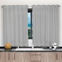 Ver imagem 1 de Cortina 2,00x1,20 Janela Sala Quarto Cozinha Tecido Liso:cinza