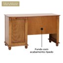 Ver imagem 3 de Escrivaninha Madeira Maciça 3 Gavetas Suporte para Teclado e Divisor de Ambiente 50605
