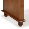 Escrivaninha Madeira Maciça 3 Gavetas Suporte para Teclado e Divisor de Ambiente 50605 Linz Moveis - 4