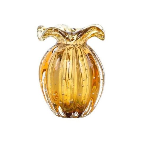 Vaso Trouxinha Murano Âmbar Little Pack P