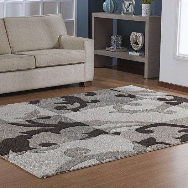 Tapete de Sala 100x150cm Madrid Niazitex - 1