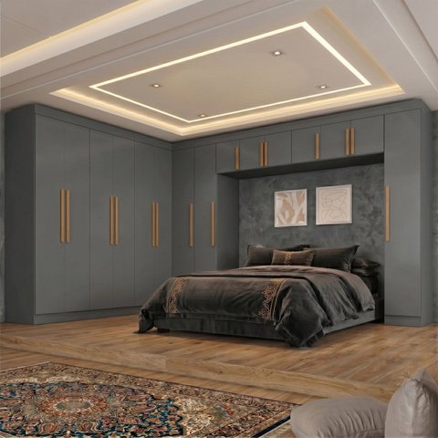 Guarda Roupa Modulado de Canto 15P 2GV Onix