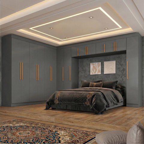 Guarda Roupa Modulado de Canto 15P 2GV Onix