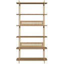 Ver imagem 3 de Estante Livreiro Multiuso 6 Prateleiras Industrial Indy A03 Hanover Dourado - Lyam Decor