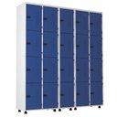 Ver imagem 1 de Armário Roupeiro Aço 20 Portas Guarda Volume Trinco