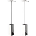 Ver imagem 1 de Kit 2 Pendentes Luminária Quadrado Industrial Inox F.elg