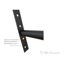 Ver imagem 3 de 4 Unidades Suportes de Parede para Anilhas Expositor de Academia 200 Kg Capacidade Ferro Preto