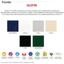 Ver imagem 2 de Ombrelone Std Lateral Plus 3.0x3.0 Alumínio 12.0.022 + Inox Cor: Creme