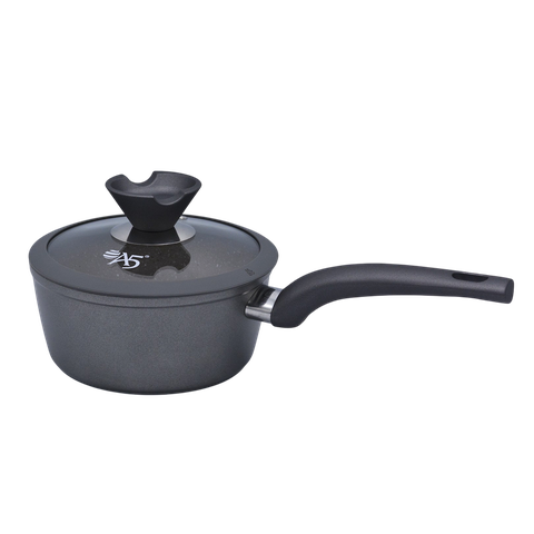 Panela Antiaderente Caçarola em Granito Orleans 16cm A5 Cor Cinza