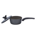 Ver imagem 2 de Panela Antiaderente Caçarola em Granito Orleans 16cm A5 Cor Cinza