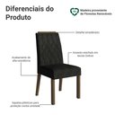 Ver imagem 4 de Kit 4 Cadeiras de Jantar 4256 com Espaldar Rustic/oxford Madesa