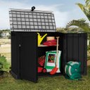 Ver imagem 3 de Depósito Externo Store It Out Midi Shed Cinza e Preto