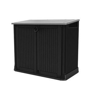 Depósito Externo Store It Out Midi Shed Cinza e Preto