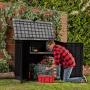 Ver imagem 5 de Depósito Externo Store It Out Midi Shed Cinza e Preto