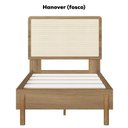 Ver imagem 4 de Cama Solteiro Palhinha Oslo 27058 Pes Madeira 102 Cm Hanover Artesano