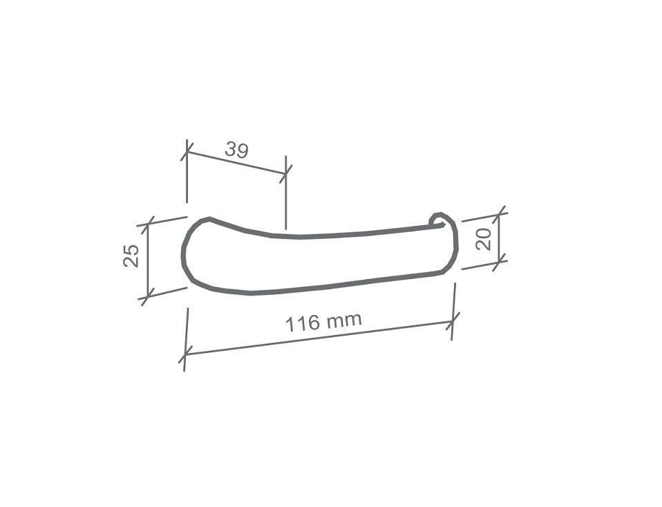 FECHADURA DUNA IMAB INTERNA PRETA PRETO PP QUARTO CHAVE GRANDE 40MM - 3