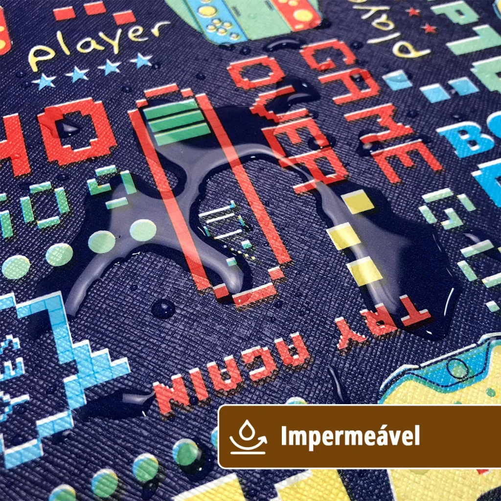 Ver imagem 3 de 6 Jogo Americano Game Play Impermeável Pvc 6 Lugares