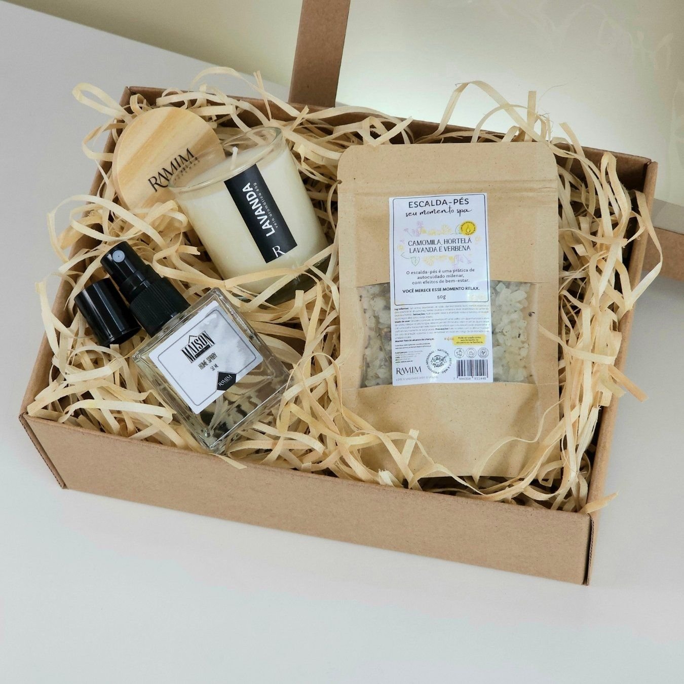 Kit Spa Aromático em Casa com Vela, Home Spray e Escalda-pés - 3